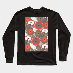 Retro petals Long Sleeve T-Shirt